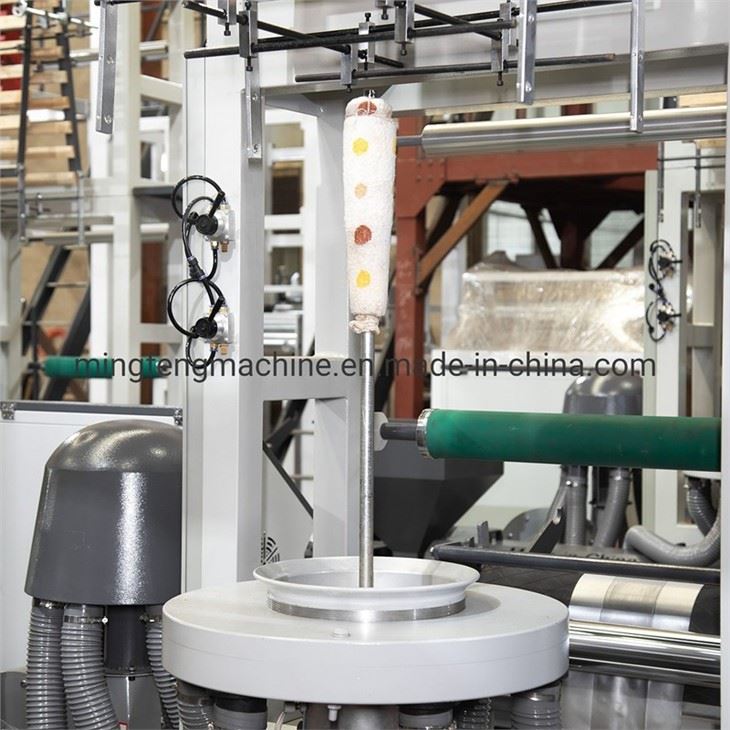 Taiwan Quality Mini HDPE Single Screw Film Blowing Machine